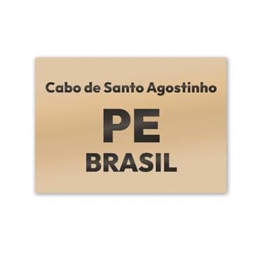 Imagem de Imã de Geladeira Cabo de Santo Agostinho PE MDF 8x5