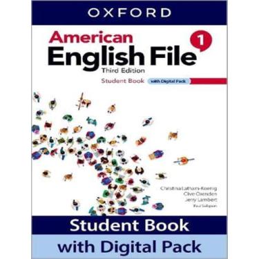 Imagem de Livro - American English File 1 Sb With Digital Pack - 3Rd Ed, 3, 20 x