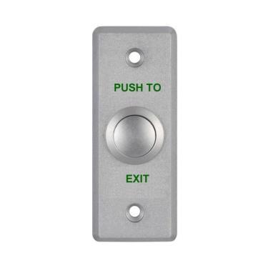 Imagem de Botão De Acesso Hikvision Ds-K7P02 Aluminio 90X35X28,9