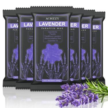 Imagem de Recargas de cera de parafina com aroma natural de lavanda Achzzy 200g 