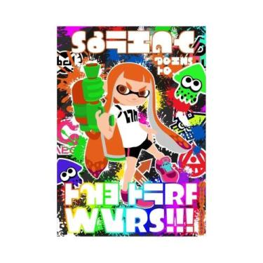 Imagem de Pôster De Arte Anime Splatoon 3 Impressão Em Canvas Decoração De Pared