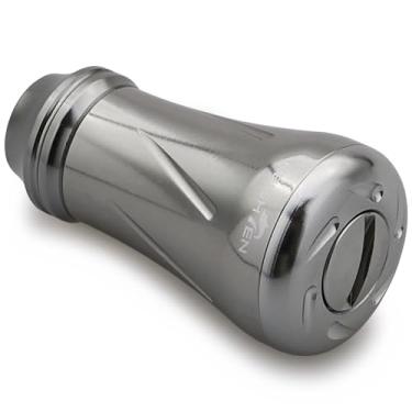 Imagem de HEIGHTEN Puxador de molinete de pesca de 19 mm para Shimano Daiwa Molinete giratório Stradic Vanford Sahara FI Tranx SLX Ballistic Exceler Tatula (19 mm - Prata) (0876)