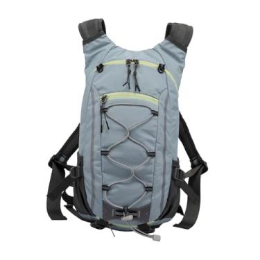 Imagem de Dynwave Mochila de ciclismo para acampamento 13L, mochila leve com vários bolsos, 24x13x43 cm, multiuso para homens e mulheres, Azul Claro