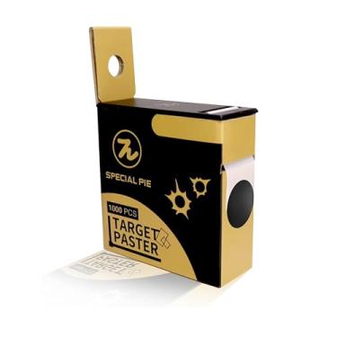 Imagem de Design-Pie Adesivos de alvo para tiro, adesivos redondos de 0,8 polegadas, adesivos de alvo de tiro para pistola de rifle de arma Airsoft BB Gun, ideal para USPSA, IPSC, IDPA Practice, 1000 por caixa,