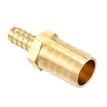 Imagem de Kozelo Pacote com 20 acessórios de mangueira de latão Farpas de mangueira de 3/10.2 cm para conexões de 3/20.3 cm para máquinas domésticas, banheiras de massagem e sistemas de irrigação