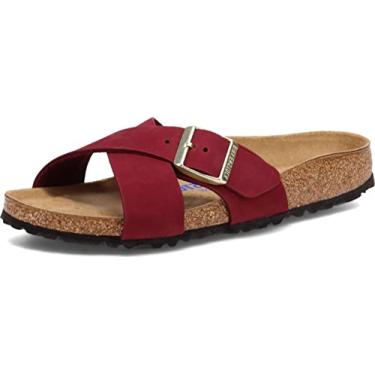 Imagem de Birkenstock Sandália feminina Siena Slide, Marrom, 5