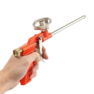 Imagem de Pistola De Spray De Espuma Expansiva Em Metal Com Gatilho De Poliureta