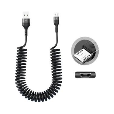 Imagem de Cabo De Carregamento Rápido 66W 3 Em 1 Tipo C Micro USB Para iPhone Sa