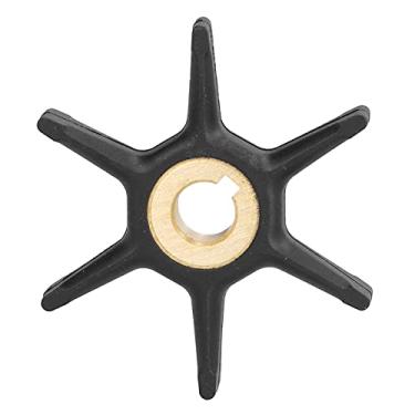 Imagem de 277181 Water Pump Impeller for Johnson 2-stroke Outboard Motors, High Quality Rubber and Brass Material, Corrosion Proof, Rugged, and Sturdy, Easy and Fast to Install, Direct and
