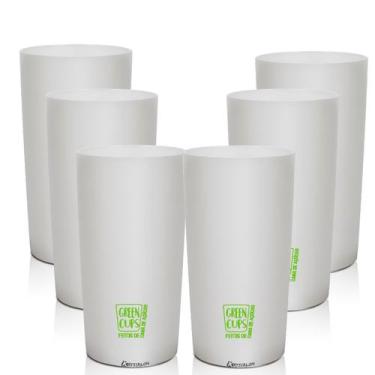 Imagem de Kit 6 Copos Long Drink Eco Sustentável Green Cups - Krystalon
