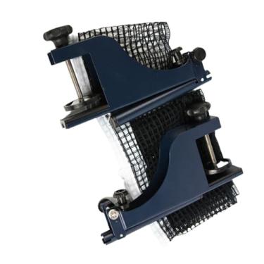 Imagem de Clipe de rede de tênis de mesa | Conjunto de rede de grau de competição - Acessórios esportivos profissionais profissionais ajustáveis ao ar livre para recreação, porão, academia, escola, quintal