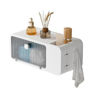 Imagem de Suporte Para Lenços De Parede | Recipiente Retangular | Capa para Lenços | Organizador e Recipiente de Armazenamento para Parede, Casa de Banho, Quarto, Cozinha, Sala de Estar, Casa
