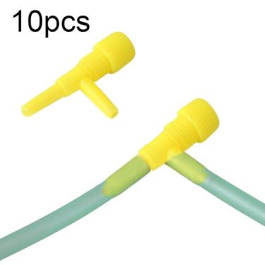 Imagem de Zerodis Válvula de Controle de Ar de 3 Vias para Aquário, Regulador de Fluxo de Ar de Plástico para Acessórios de Tanque de Peixes, Controle de Fluxo de Bomba de Durável para Aquários e Entusiastas