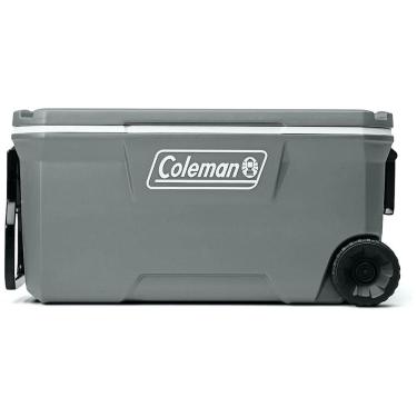 Imagem de Cooler Caixa Térmica Portátil 100 Litros com Porta Copos e Rodas, COLEMAN 3000006494, C...