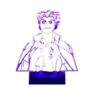 Imagem de Luz Noturna 3D Acrílica Para Quarto Infantil, Luminária De Mesa Com Fi