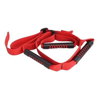 Imagem de KIMISS Correia Levantadora de Pernas Long Multi Auxílio de Mobilidade Ajustável para Idosos, Usuários de Cadeiras de Rodas e Fisioterapia - Dispositivo Auxiliar de Posicionamento de Pernas