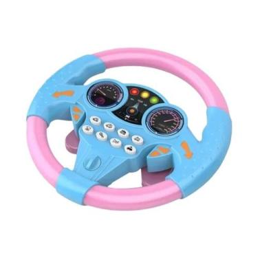 Imagem de 360 graus Brinquedo De Volante De Simulação Rotativo Para Crianças 1-6