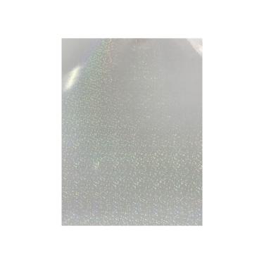 Imagem de Papel Adesivo Holográfico Vinil Glitter Pontos A4 50Fls