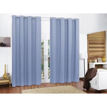 Imagem de cortina blackout grande cortina corta luz 5,60x2,30m cortina plastico 
