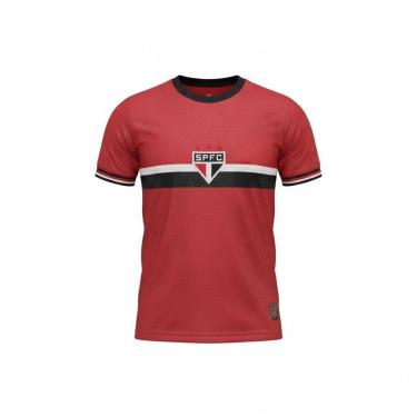 Imagem de Camisa São Paulo Oficial Libertadores Mundial 2005 Cicinho Vermelha-Masculino