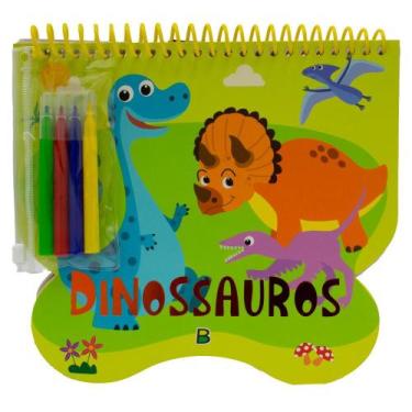 Imagem de Livro - Aventuras com Cores: Dinossauros