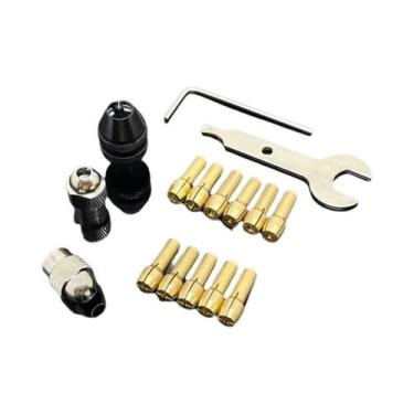 Imagem de Adaptador De Mandril Para Micro Mini Furadeira 0.5-3.2mm Com Pinça De 