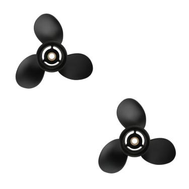 Imagem de KIT 2 Hélice Motor de Popa Mercury 15Hp 9 1/4 X 10