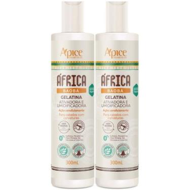 Imagem de  Kit 2 Gelatina Ativadora Condicionante África Baobá Apse Vegano Cache