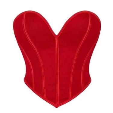 Imagem de Top Cropped Sem Mangas E Ombros Descobertos Para Mulheres, Bustier Sex