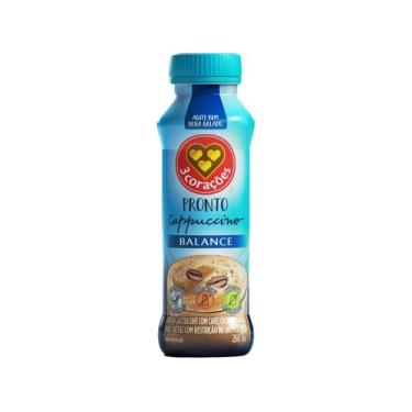 Imagem de Cappuccino Pronto Balance 3 Corações Zero Lactose 260ml, Cappuccino, 2