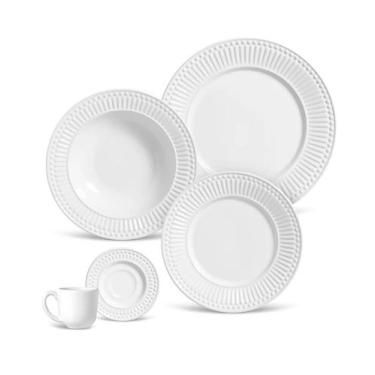 Imagem de Aparelho de Jantar 20 Peças Porto Brasil Roma Branco