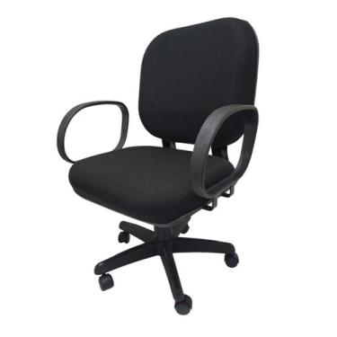 Imagem de Cadeira Giga Obeso Giratória Tecido - Até 160kg - DVL OFFICE