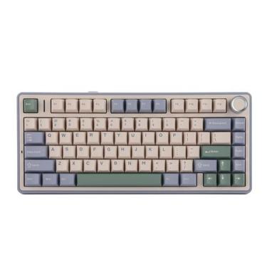 Imagem de Teclado mecânico EPOMAKER x Aula F75 Gasket 75% RGB