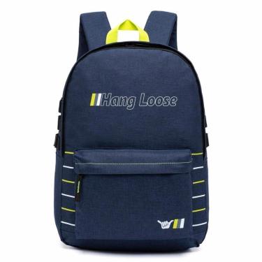 Imagem de Mochila Hang Loose Escolar Reforçada Original 17 Litros-Masculino
