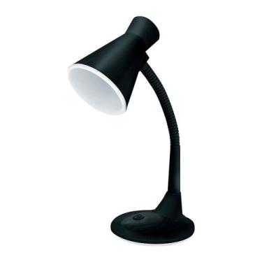 Imagem de Luminária De Mesa Taschibra Tlm 03 E27 Bivolt Preta, Bivolt