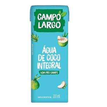 Imagem de Água de Coco Integral Campo Largo 200ml