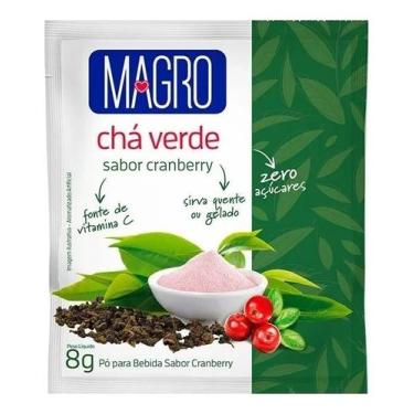 Imagem de Chá Verde Magro Sabor Cranberry Zero Lowçucar 8g