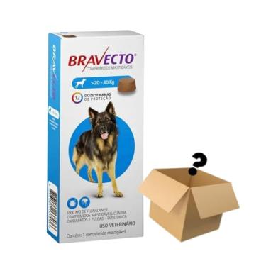Imagem de Bravecto Antipulgas e Carrapatos Para Cães 20 a 40Kg + Surpresa