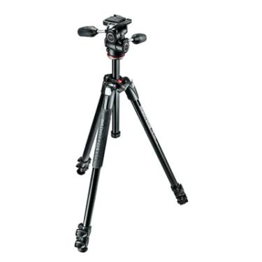 Imagem de Tripé Manfrotto Mk290xta3-3w, Com Cabeça De 3 Vias Pan/tilt, Para Até 4kg