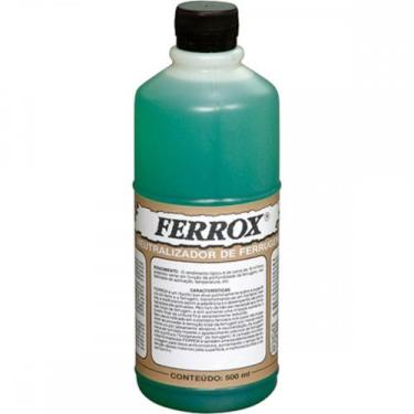 Imagem de Removedor Neutralizador Convertedor. Ferrugem Ferrox 1/2 Litro