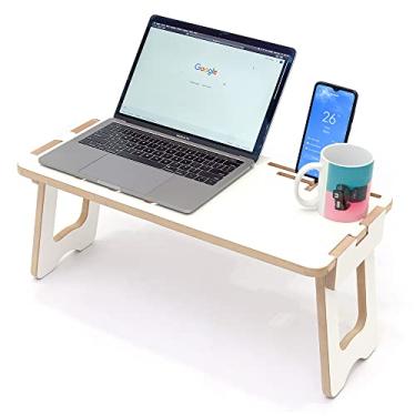 Imagem de Mesa Suporte Apoio Portátil Dobrável Para Notebook Cama Home Office Oferta