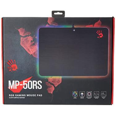 Imagem de Mouse Pad Gamer RGB Bloody MP-50RS Medio 25x35 Preto