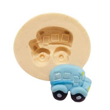 Imagem de Molde De Silicone Onibus, Transporte, Carro, Brinquedo