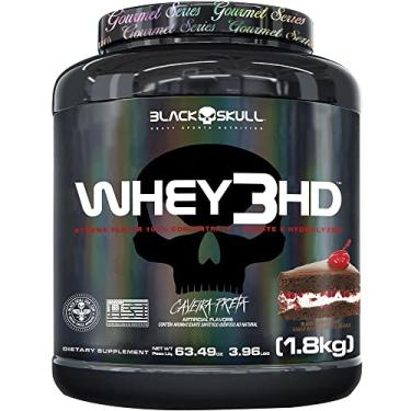 Imagem de Whey 3Hd - Gourmet- Pote Floresta Negra 1,8Kg, Black Skull
