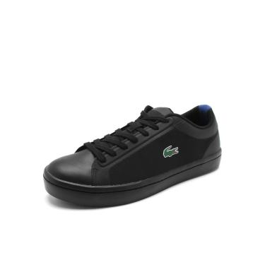 tenis lacoste masculino preto