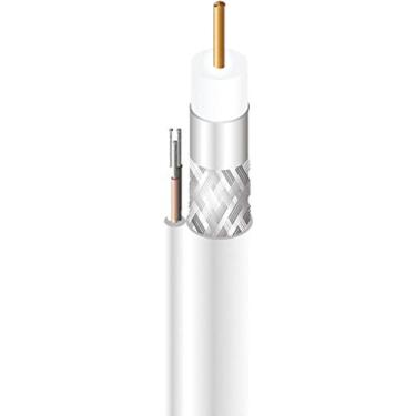 Imagem de Cabo Coaxial Cabletech RGE-59 67% + TP3 100 MT Branco