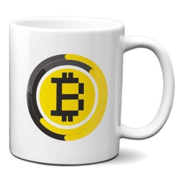 Imagem de Caneca Bitcoin Cripto Moeda Presente Personalizado Economia