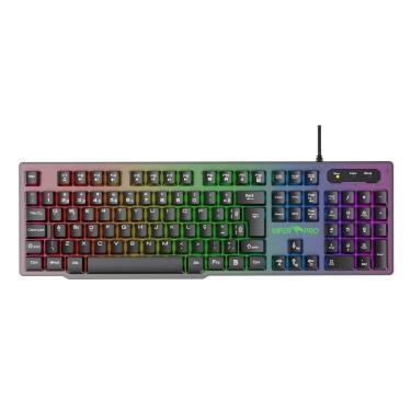 Imagem de Teclado Gamer Naja Semi Mecânico Viper Pro Preto Rgb
