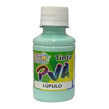 Imagem de Tinta PVA 100 ml True Colors Tons de Azul e Verde | VERDINHO LÚPULO 6122