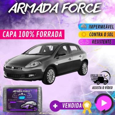 Imagem de Capa Cobrir Carro BRAVO 100% Forrada Armada Force 100% Impermeável For